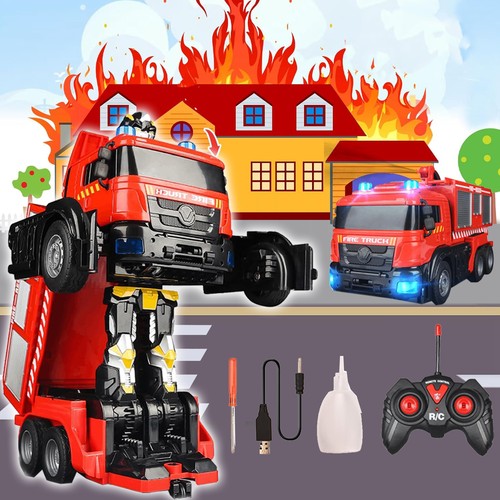 Led feuerwehrauto transforming - led,