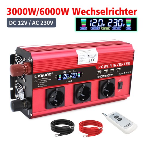 3000w 6000w 12v auf - 3000w,